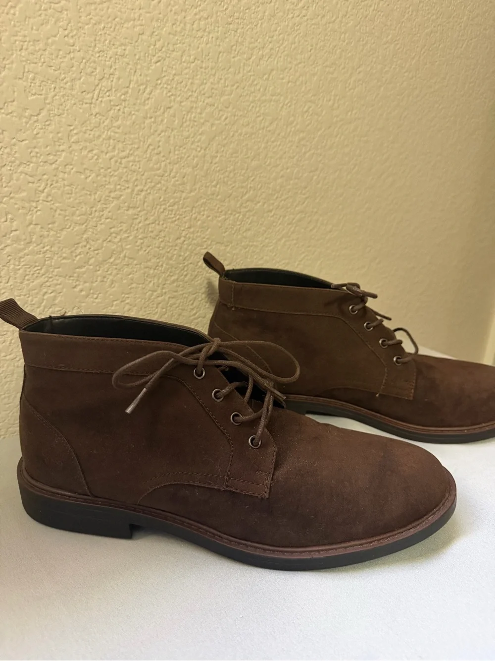 Alfani Brown Suede Chukka Boots